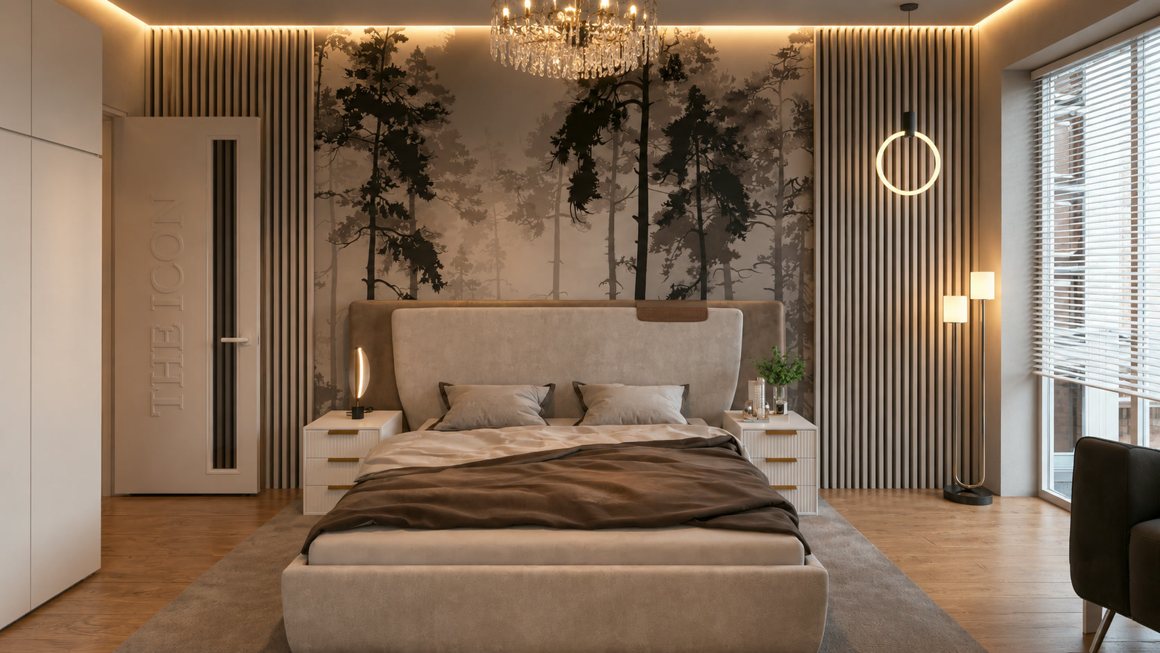 Apartament A3 - dormitor matrimonial 1 The Icon Mamaia Nord
