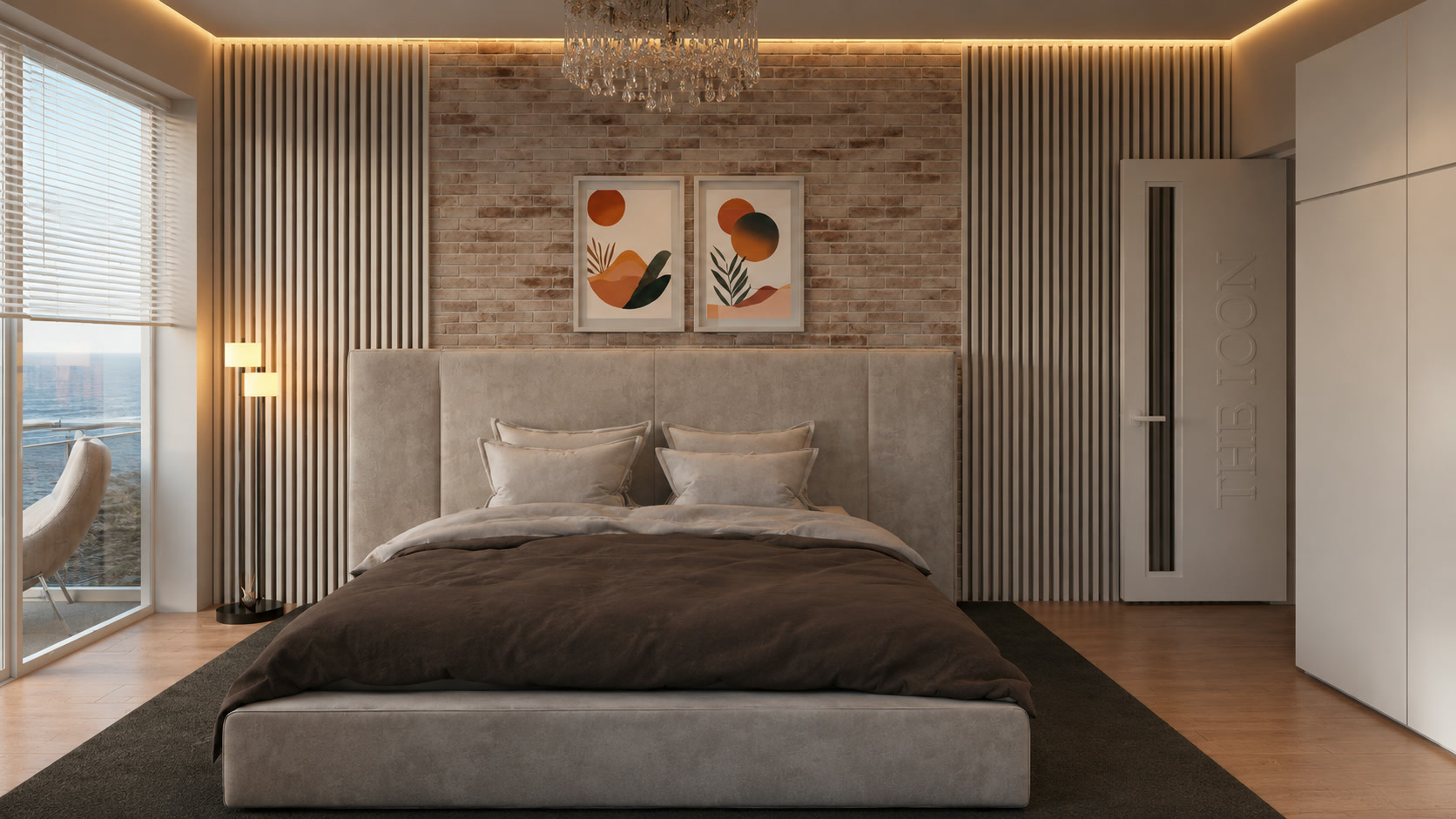 Apartament A3 - dormitor 2 The Icon Mamaia Nord