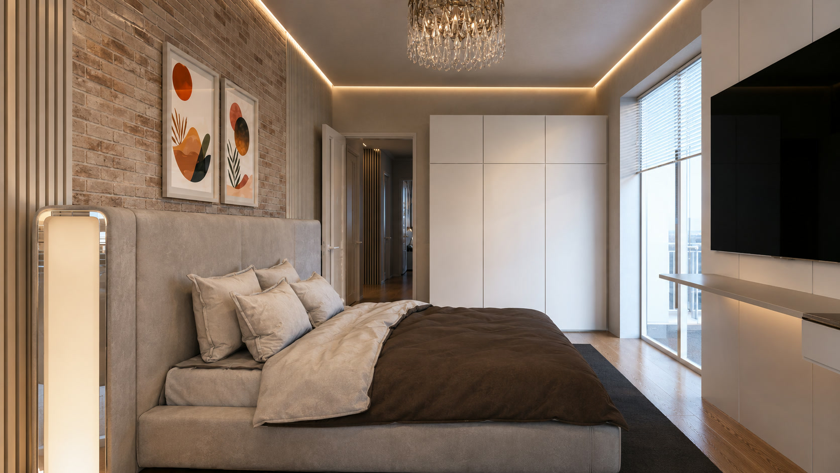 Apartament A3 - dormitor 3 The Icon Mamaia Nord
