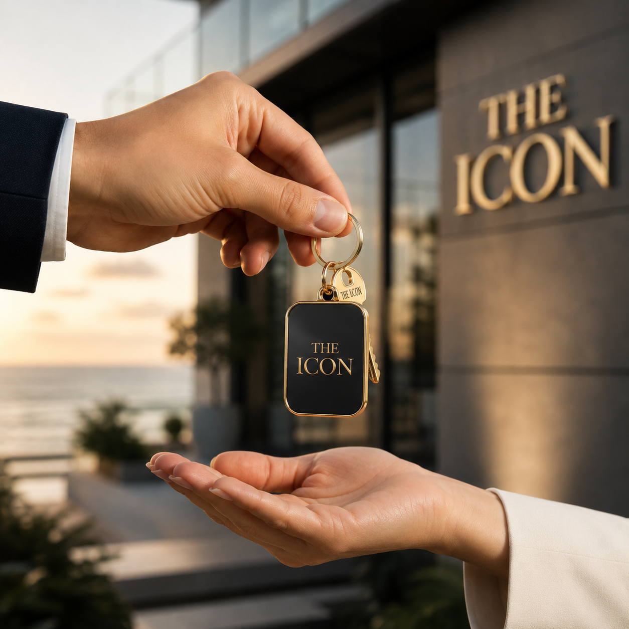 Apartament pe prima linie la mare The Icon Mamaia Nord