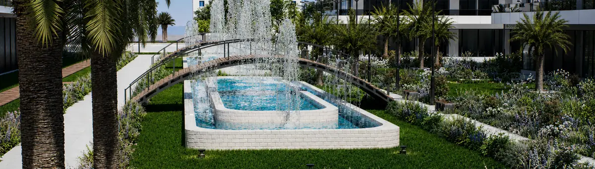 Randare a ansamblului The Icon Mamaia Nord, asociată etajului selectat