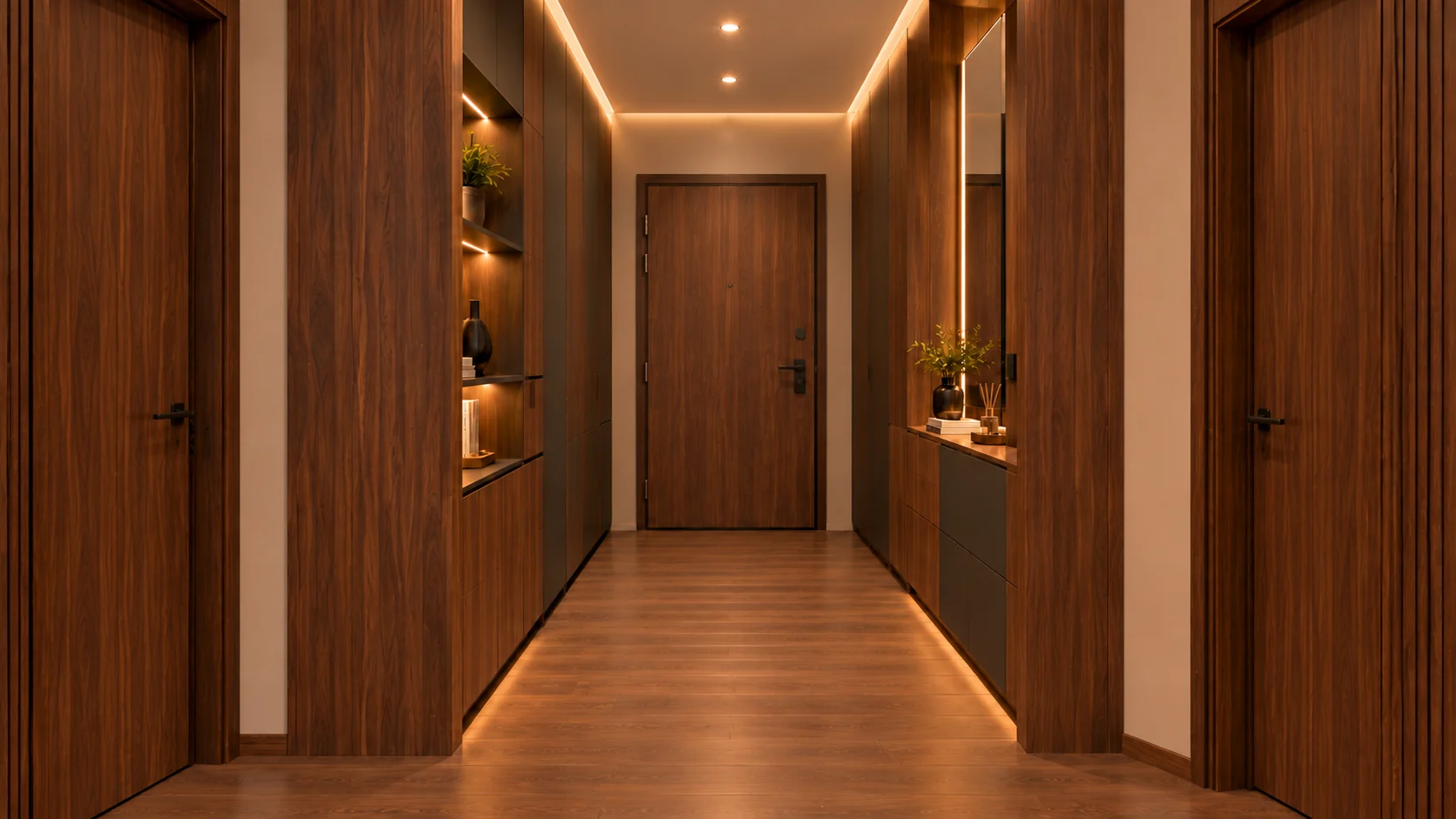 Apartament 3 camere The Icon Mamaia Nord, baie matrimoniala de lux cu cada freestanding si vedere panoramica, randare de lux