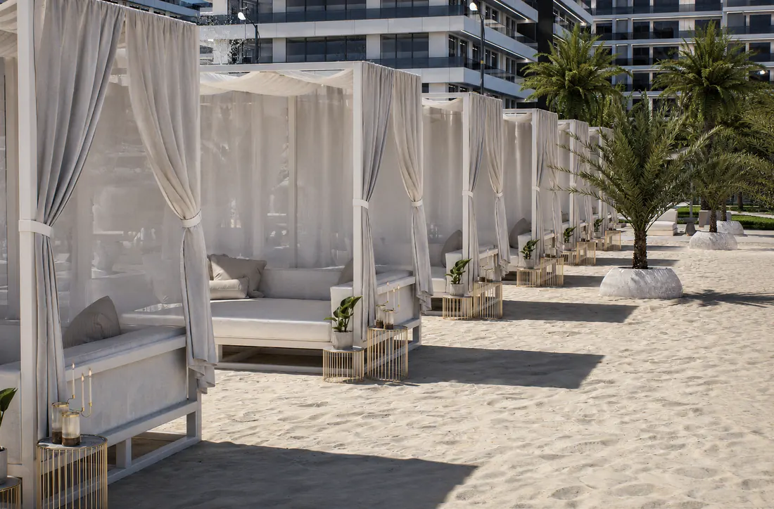 The Icon Mamaia Nord, plaja privata si zona ICON BEACH, randare exterioara Unreal Engine 27