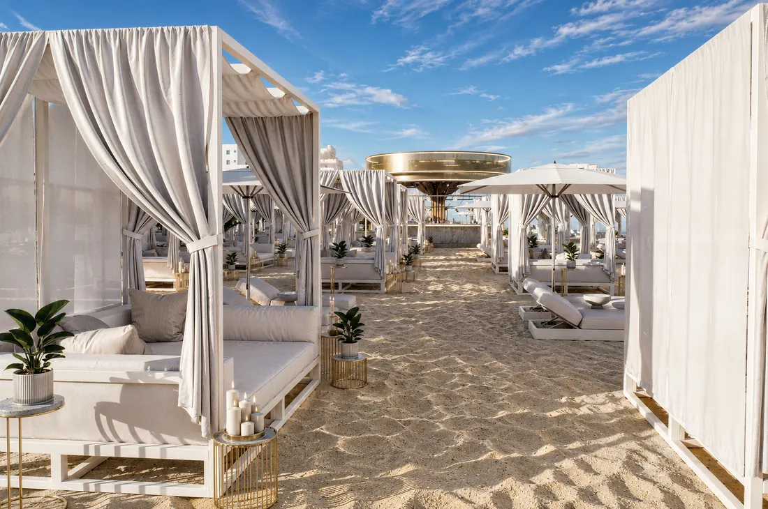 The Icon Mamaia Nord, plaja privata si zona ICON BEACH, randare exterioara Unreal Engine 22