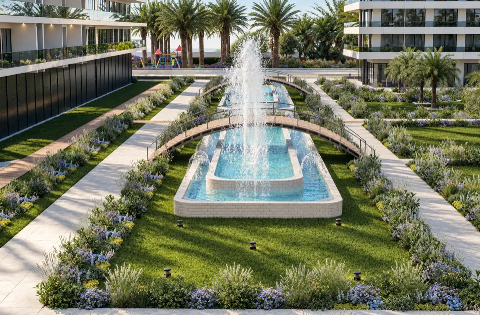 The Icon Mamaia Nord, complex rezidential de lux pe malul marii, randare zi perspectiva 03