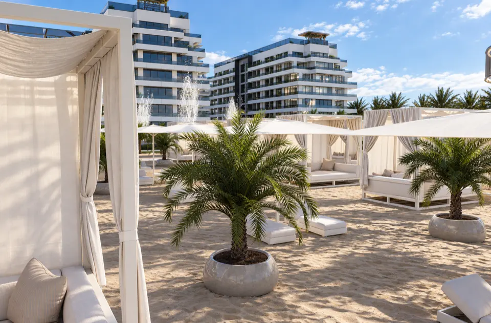The Icon Mamaia Nord, complex rezidential de lux pe malul marii, randare zi perspectiva 04