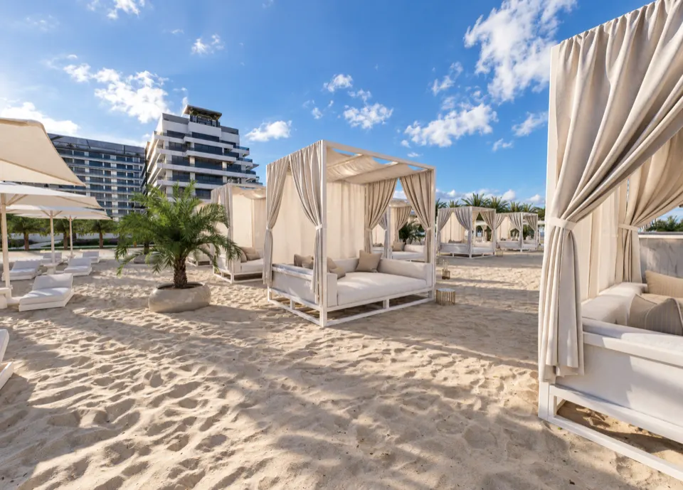 The Icon Mamaia Nord, complex rezidential de lux pe malul marii, randare zi perspectiva 05