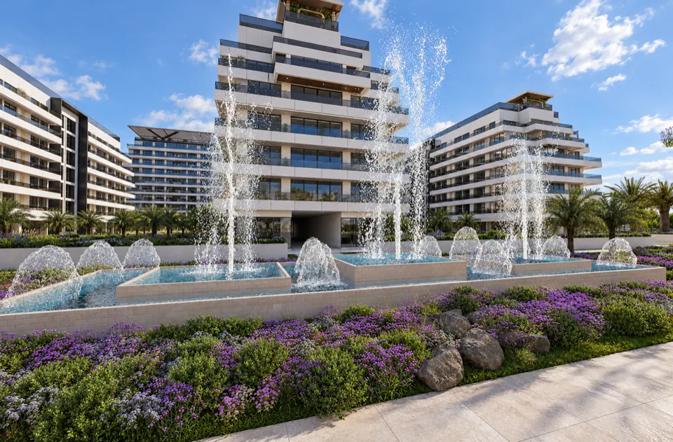 The Icon Mamaia Nord, complex rezidential de lux pe malul marii, randare zi perspectiva 07