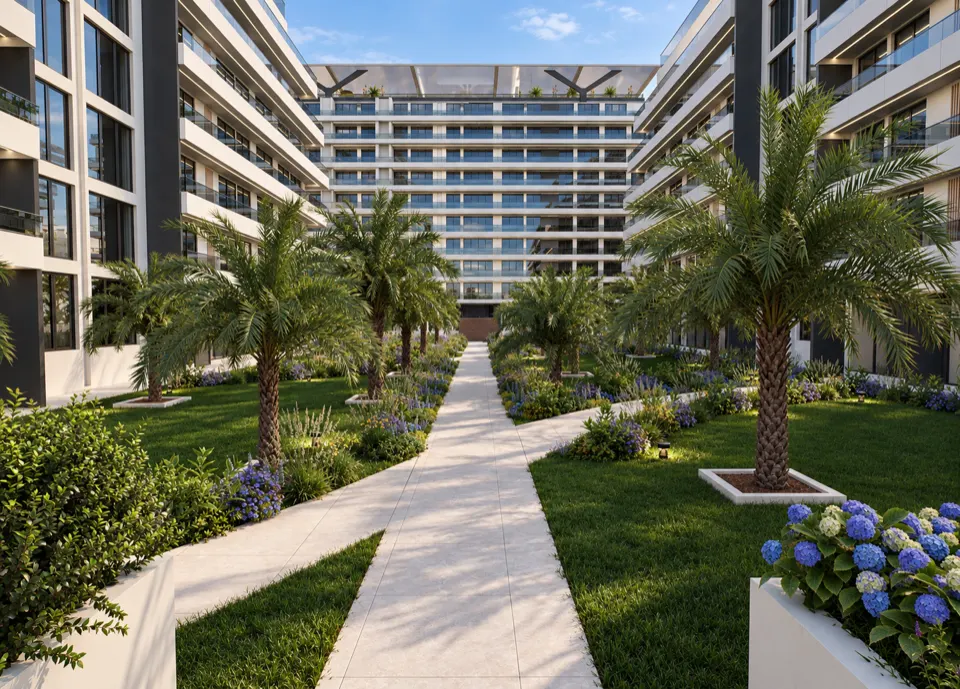 The Icon Mamaia Nord, complex rezidential de lux pe malul marii, randare zi perspectiva 08