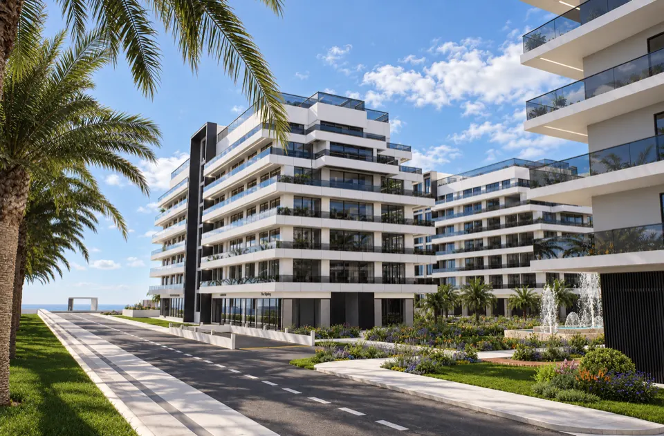 The Icon Mamaia Nord, complex rezidential de lux pe malul marii, randare zi perspectiva 11