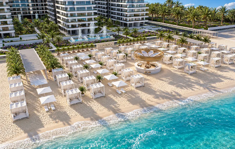 The Icon Mamaia Nord, complex rezidential de lux pe malul marii, randare zi perspectiva 13