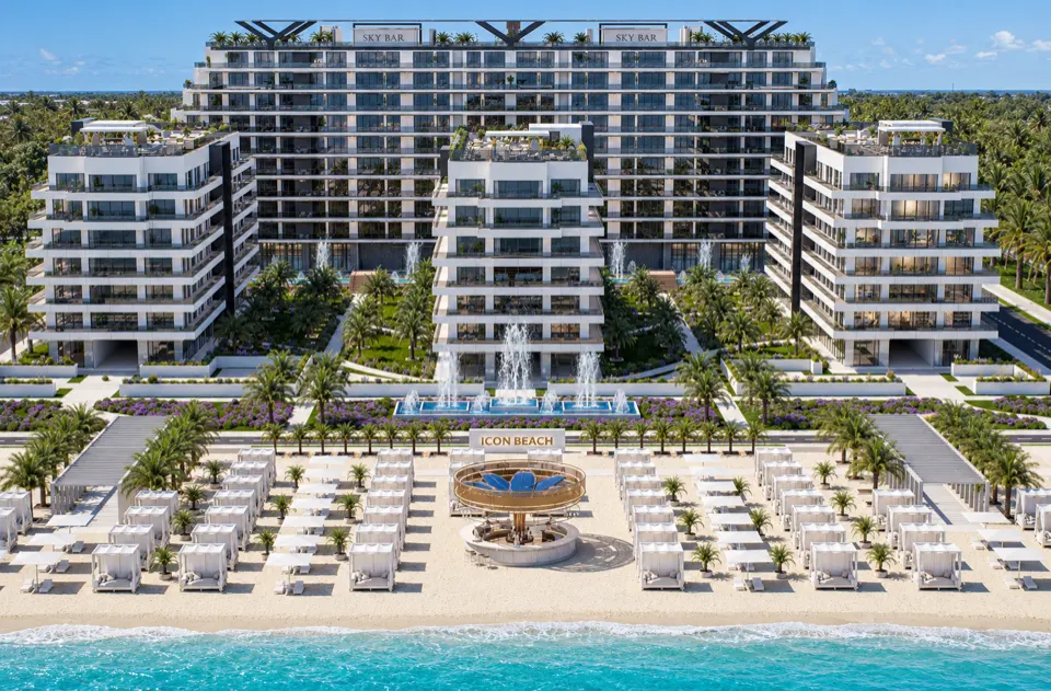 The Icon Mamaia Nord, complex rezidential de lux pe malul marii, randare zi perspectiva 15