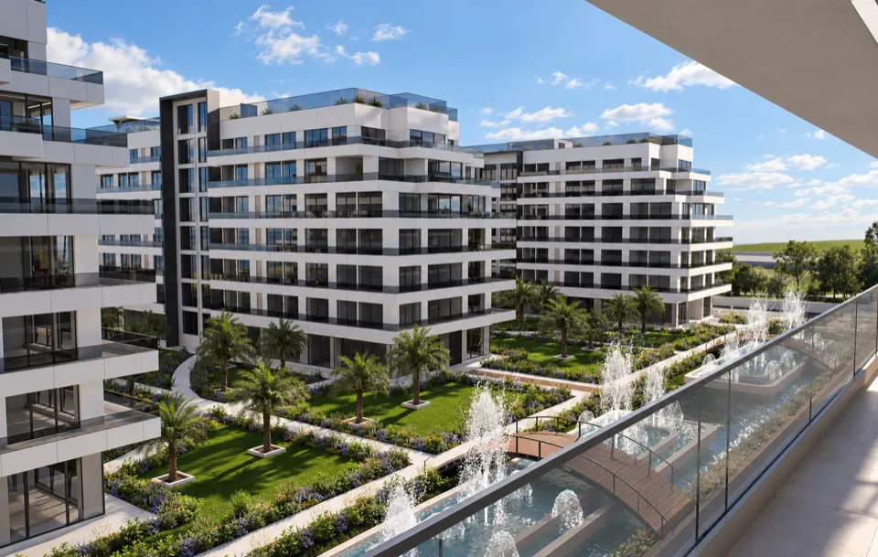 The Icon Mamaia Nord, complex rezidential de lux pe malul marii, randare zi perspectiva 16