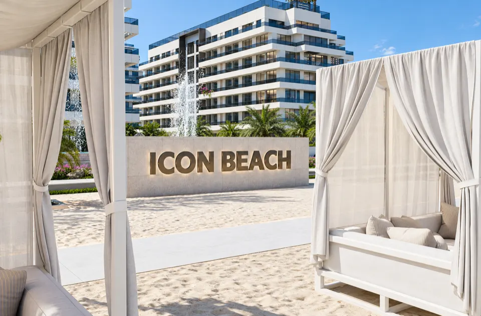 The Icon Mamaia Nord, complex rezidential de lux pe malul marii, randare zi perspectiva 19