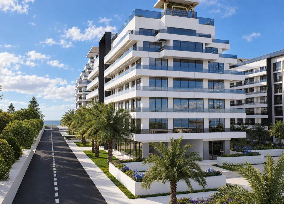 The Icon Mamaia Nord, complex rezidential de lux pe malul marii, randare zi perspectiva 25