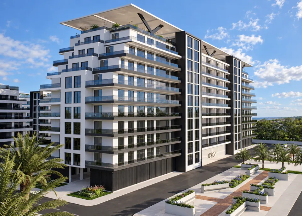 The Icon Mamaia Nord, complex rezidential de lux pe malul marii, randare zi perspectiva 26