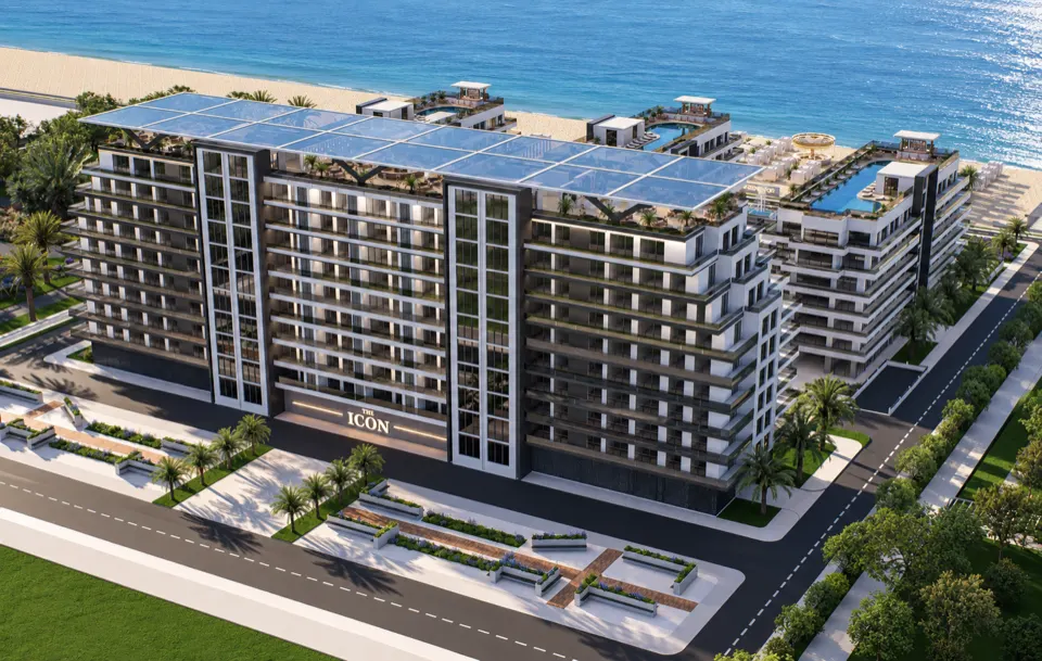 The Icon Mamaia Nord, complex rezidential de lux pe malul marii, randare zi perspectiva 35