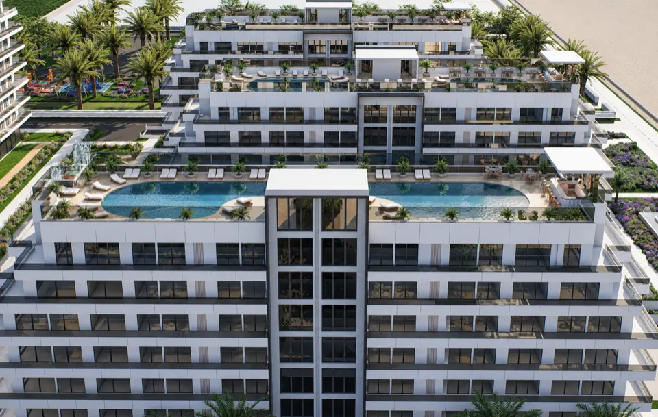 The Icon Mamaia Nord, complex rezidential de lux pe malul marii, randare zi perspectiva 36